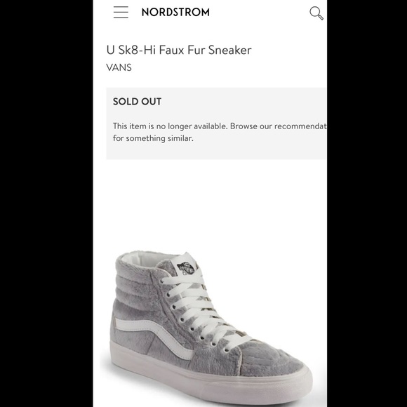 Vans Sk8-Hi Sherpa Sneaker - Picture 4 of 9